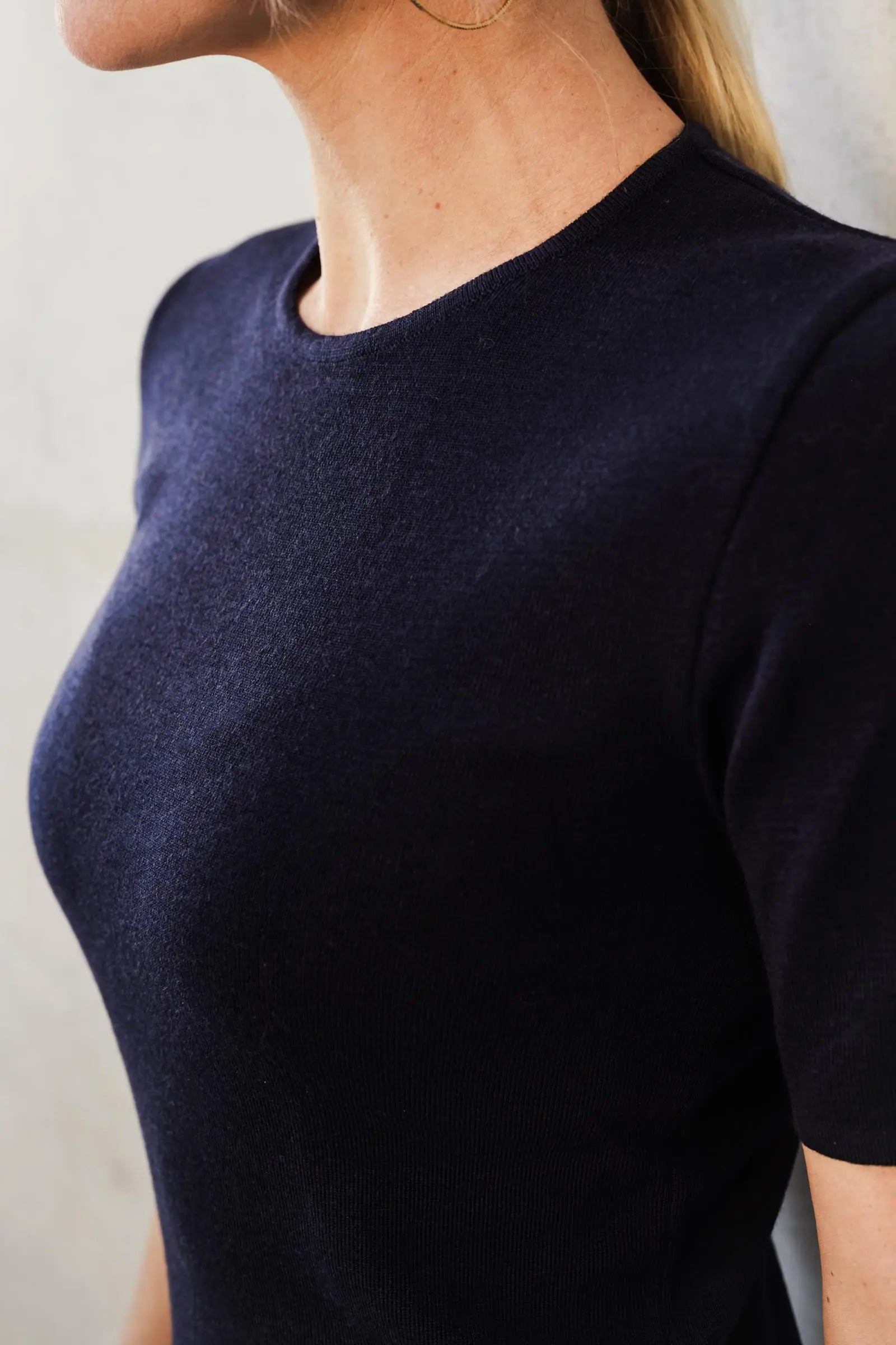 THELMA & ROSE Chloé pull mérinos noir 1