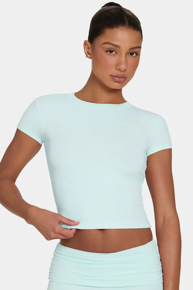 Oh Polly ButterCloud T-shirt menthe sculptant doux