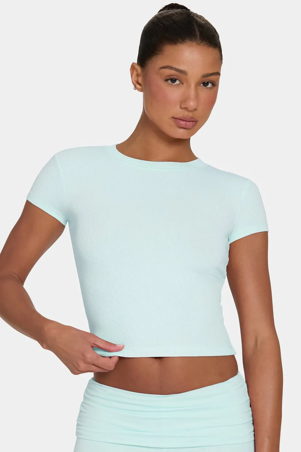 Oh Polly ButterCloud T-shirt menthe sculptant doux
