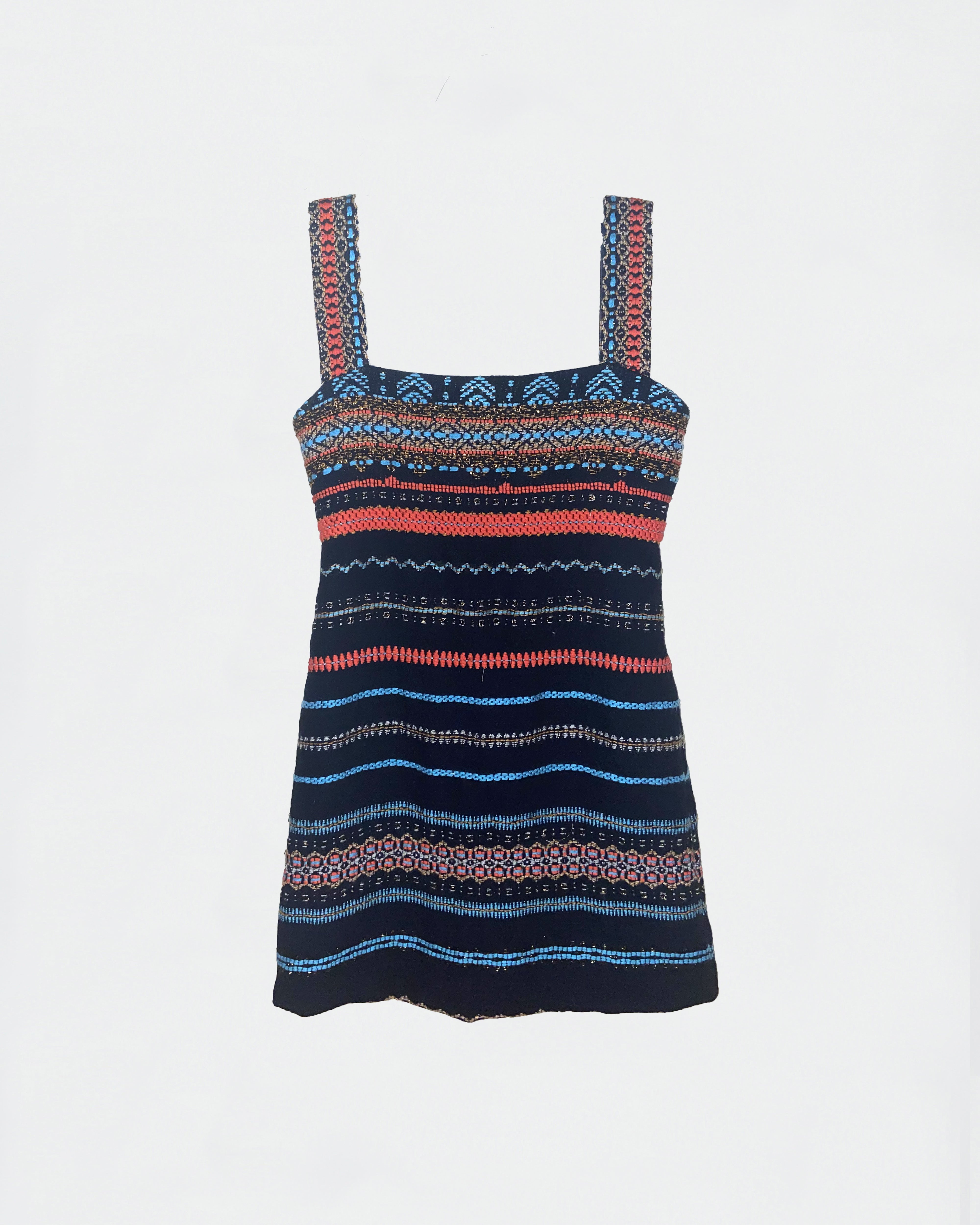 The Ethiquette Regine Dress Richelieu robe taille S tweed