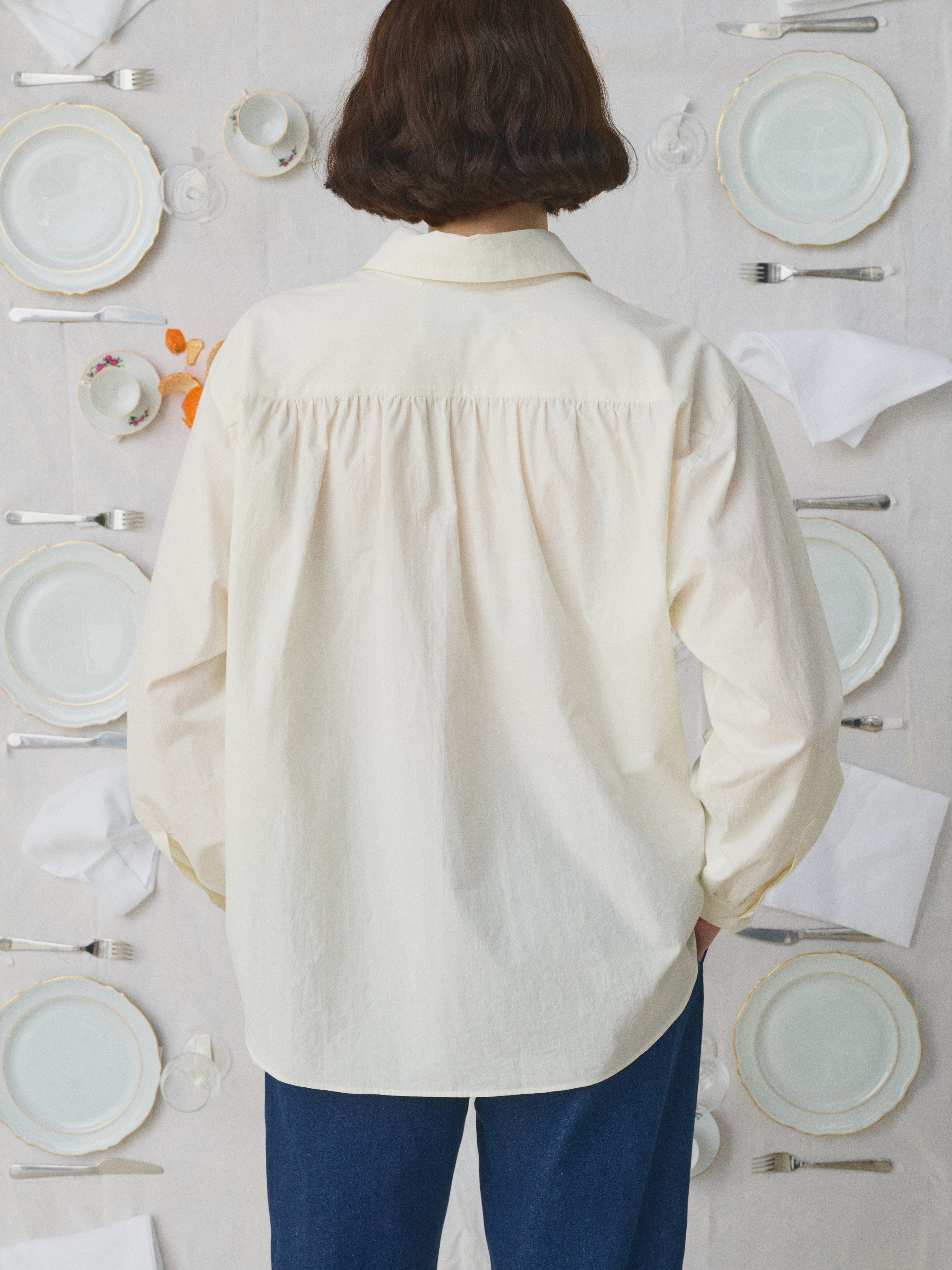 Mii à table Chemise Melodie chemise femme Le Potager coton