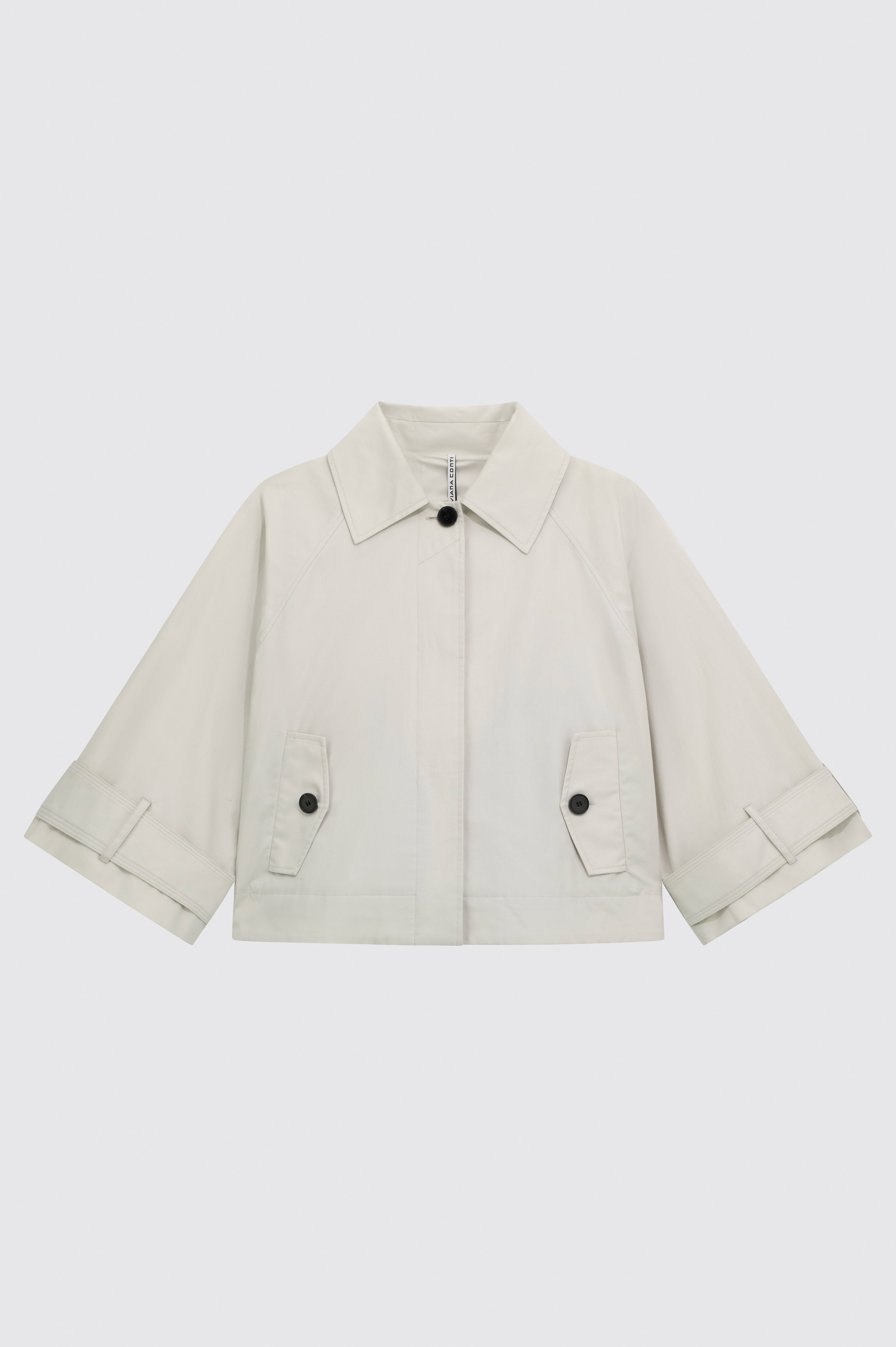 Liviana Conti Waylen veste trench coton luna