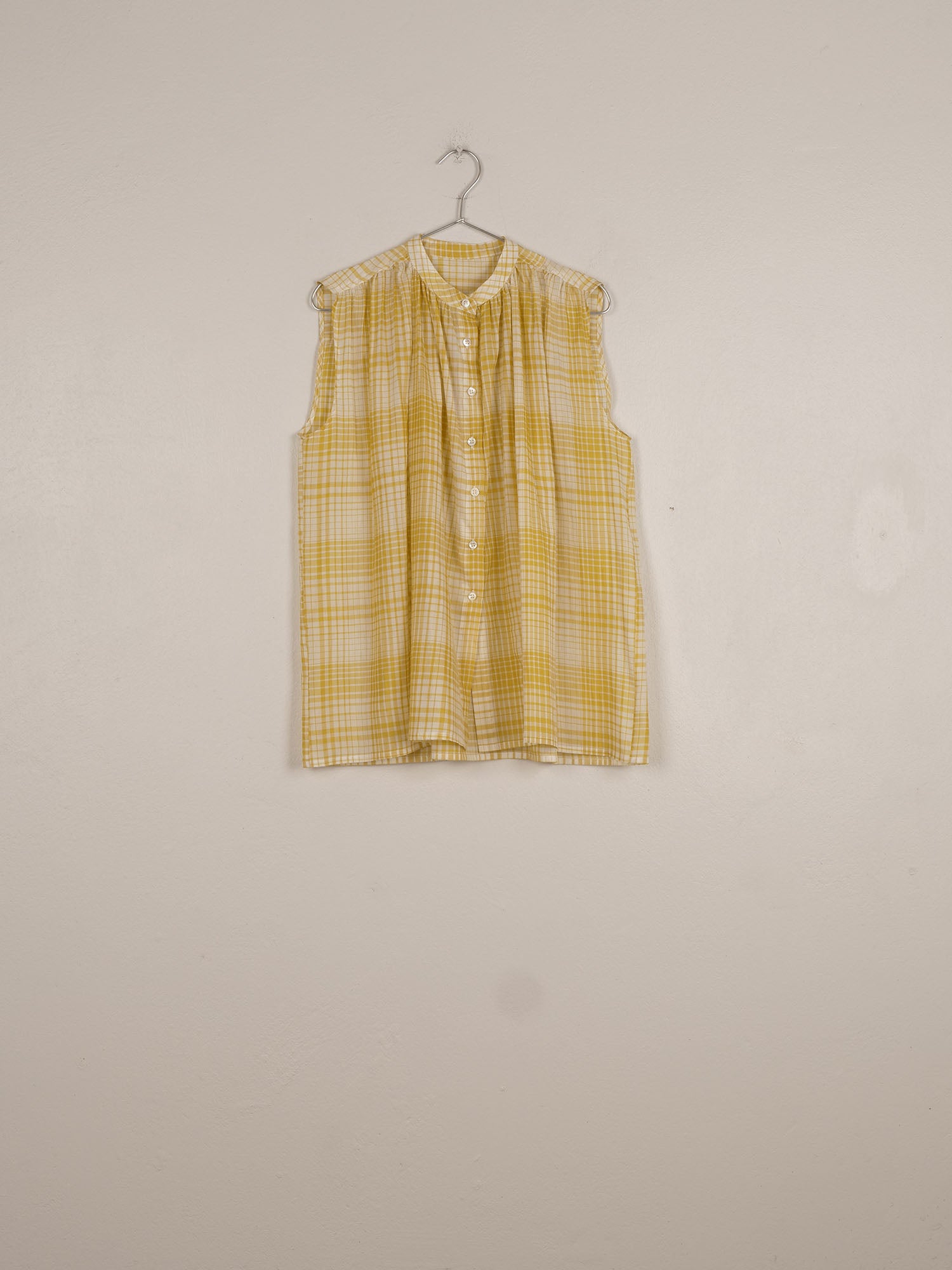 MII Carte postale Chemise Iris Cyclades carreaux