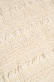 Oh Polly Orla short volants ivoire mini taille mi-haute