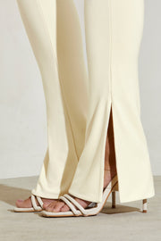Oh Polly Jumpsuits Jamila 5247 combinaison ivoire bustier