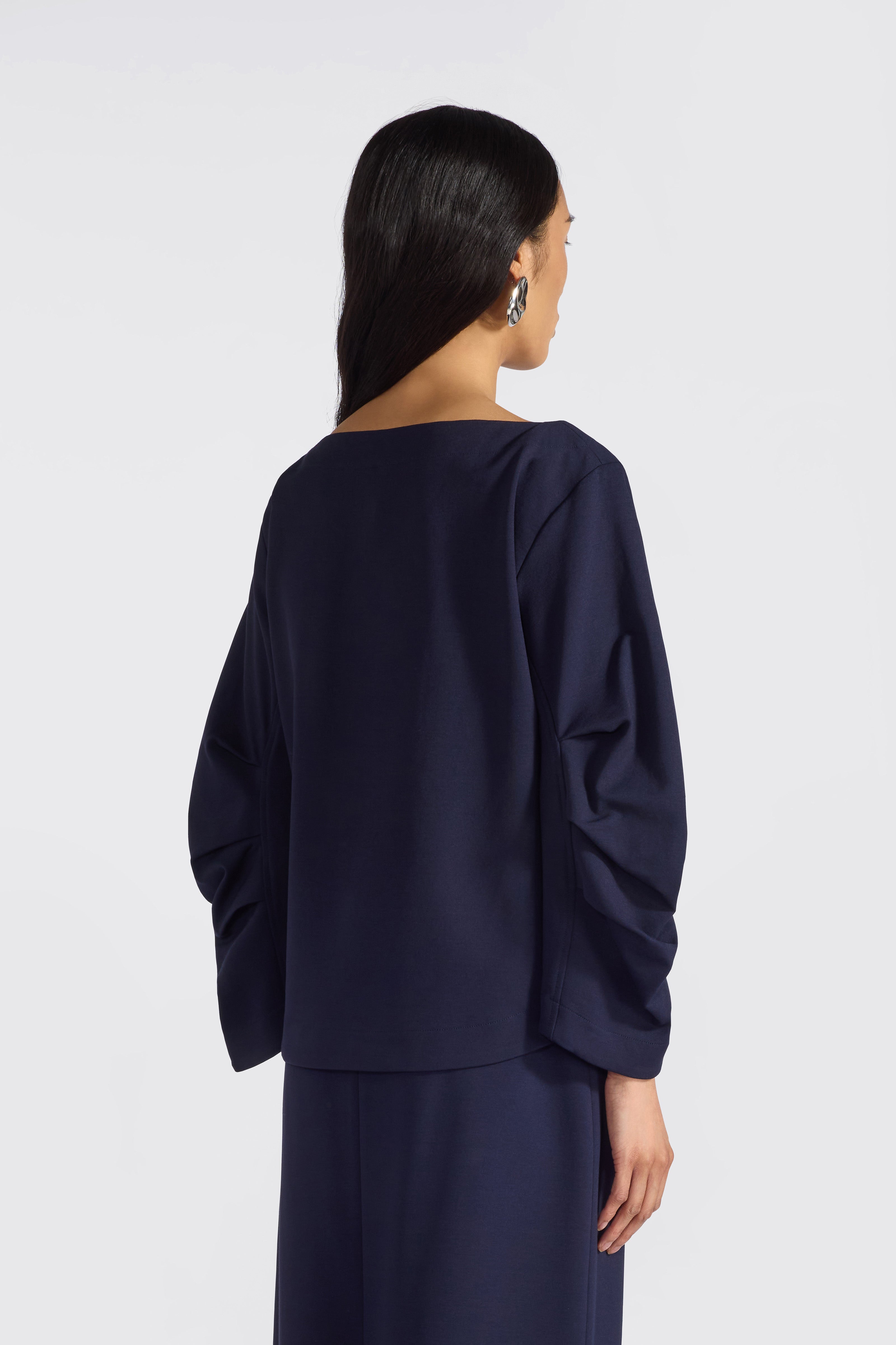 Liviana Conti Isabel blouse bleu nuit