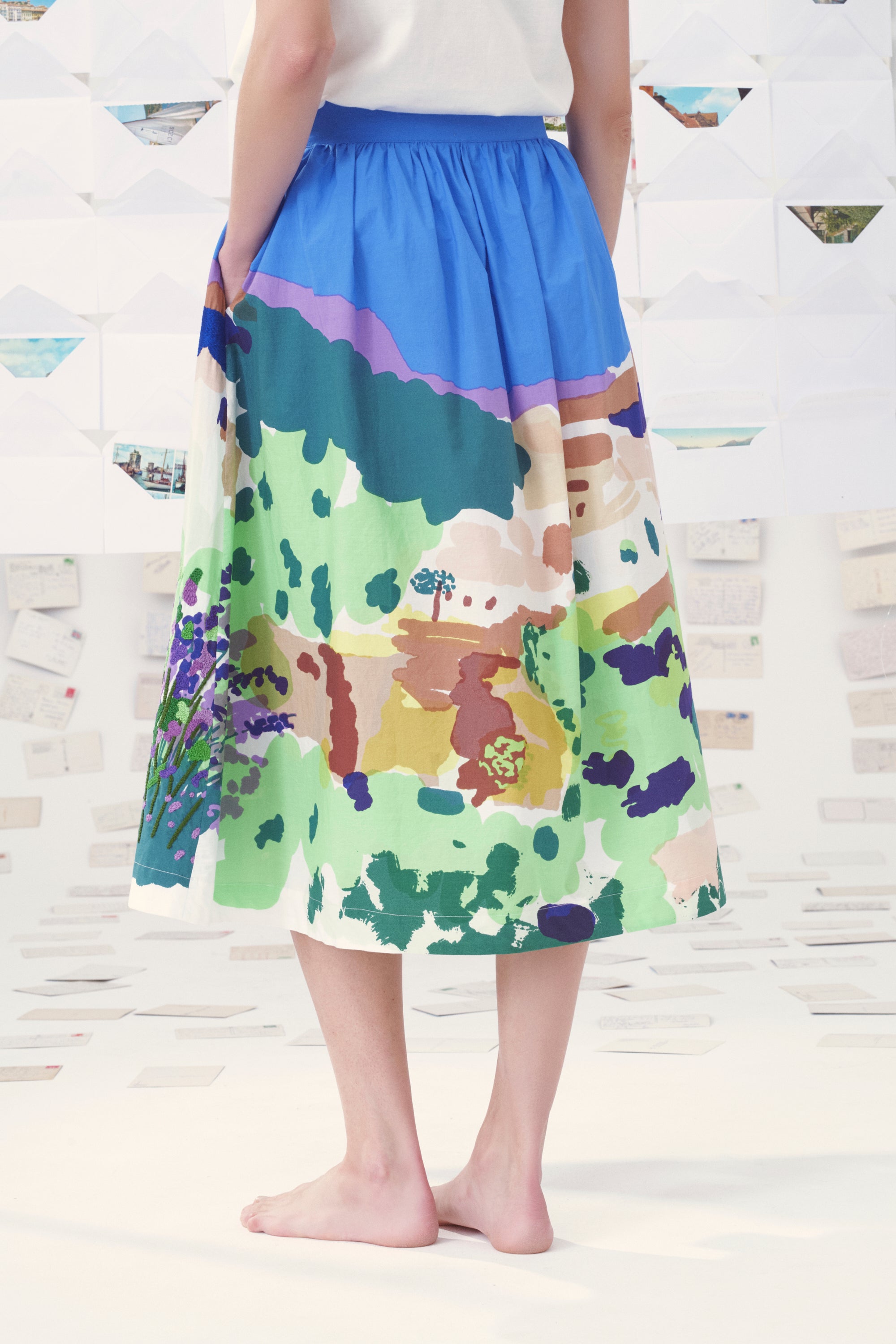 Mii Mona La Provence jupe coton multicolore XS-XXXL
