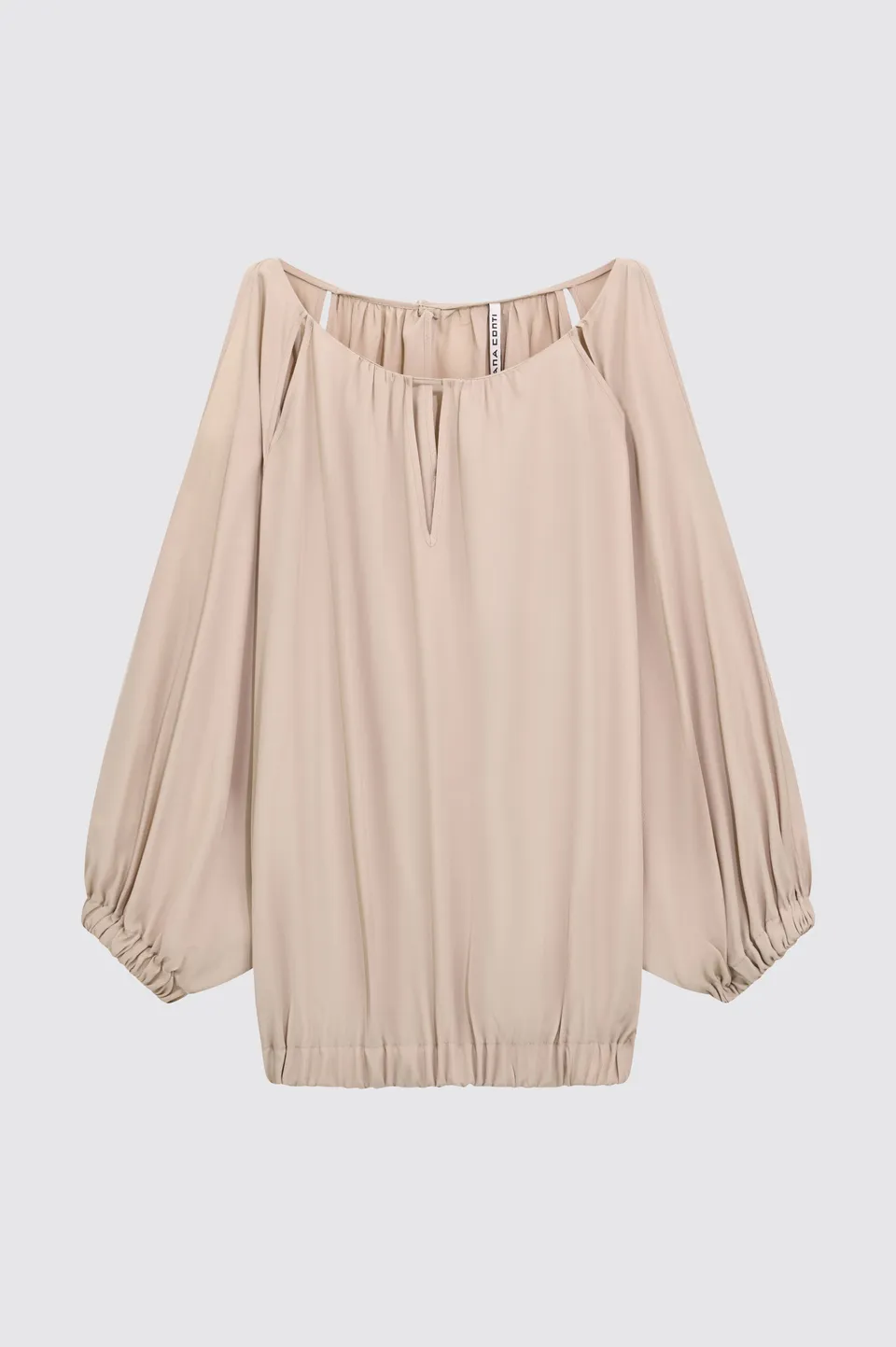 Liviana Conti Cleo blouse manches longues dune cut out