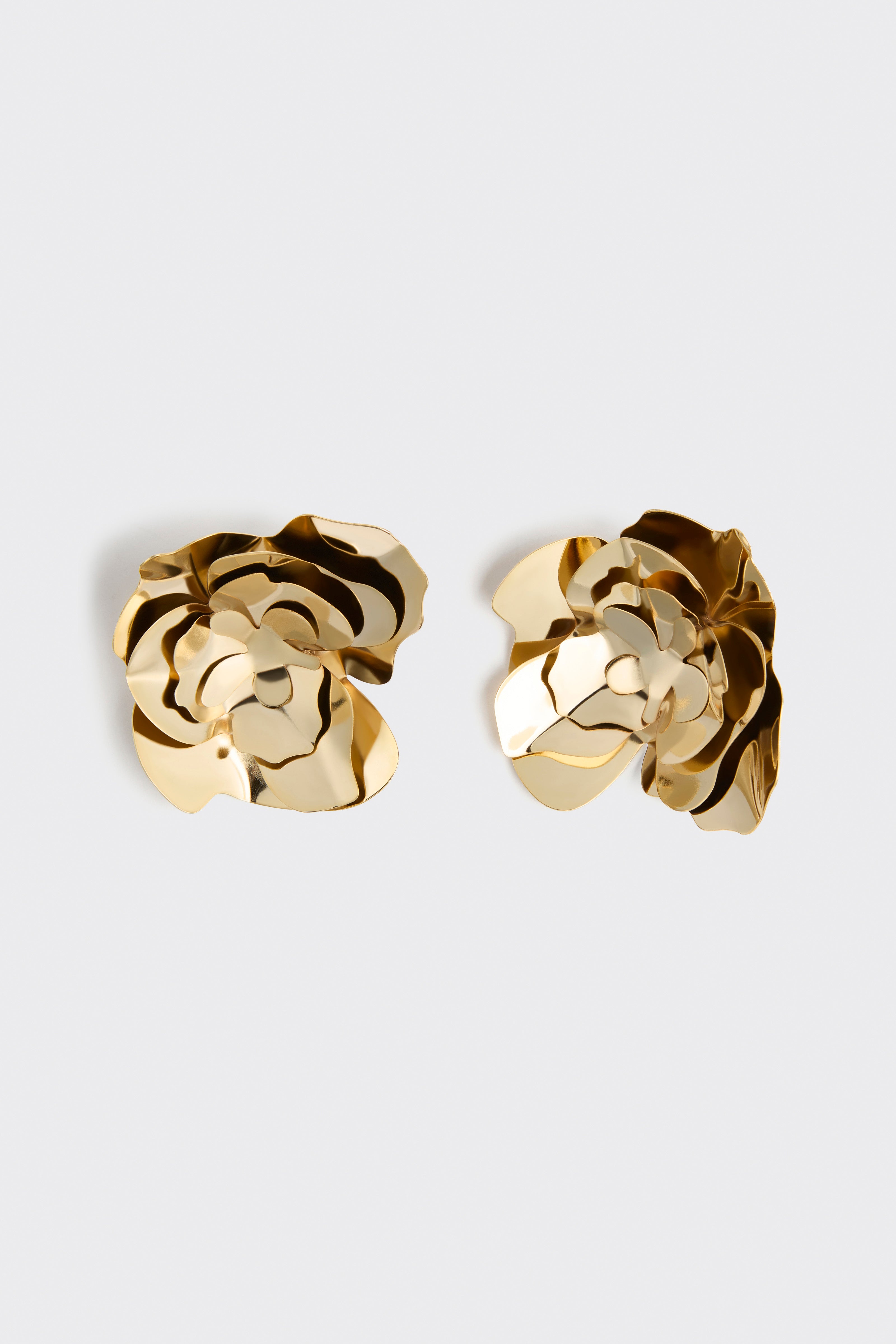 Liviana Conti Sibilla boucles d'oreilles fleur doré