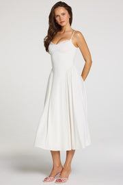 Oh Polly Livia 16102 robe blanche modale