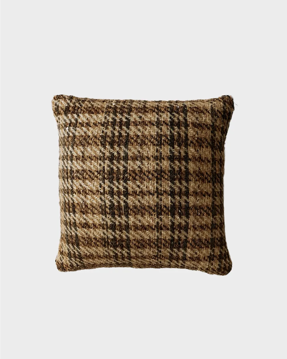 The Ethiquette Villeroy housse de coussin 40x40 cm tweed