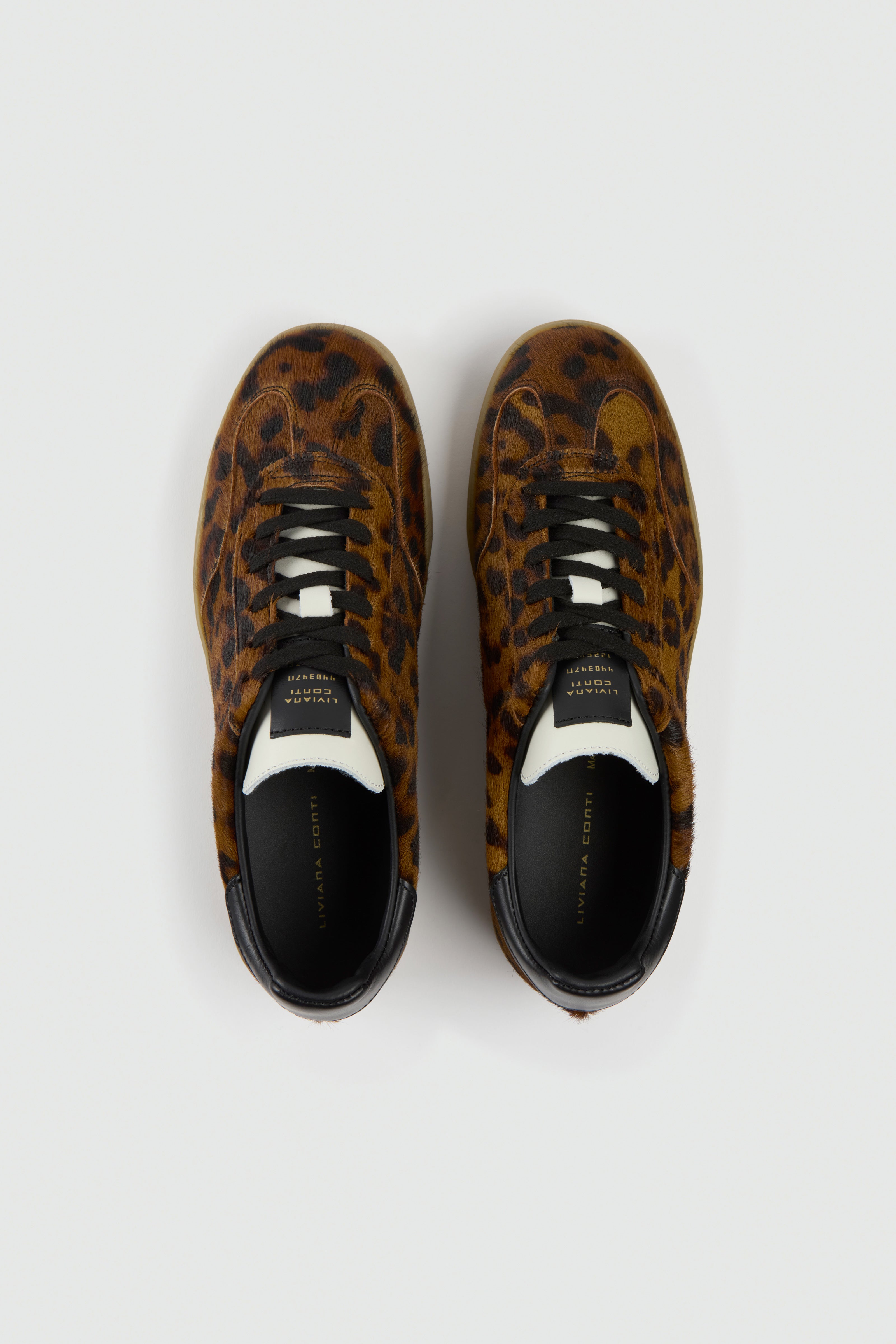 Liviana Conti Delia sneakers femme macula cammello cuir