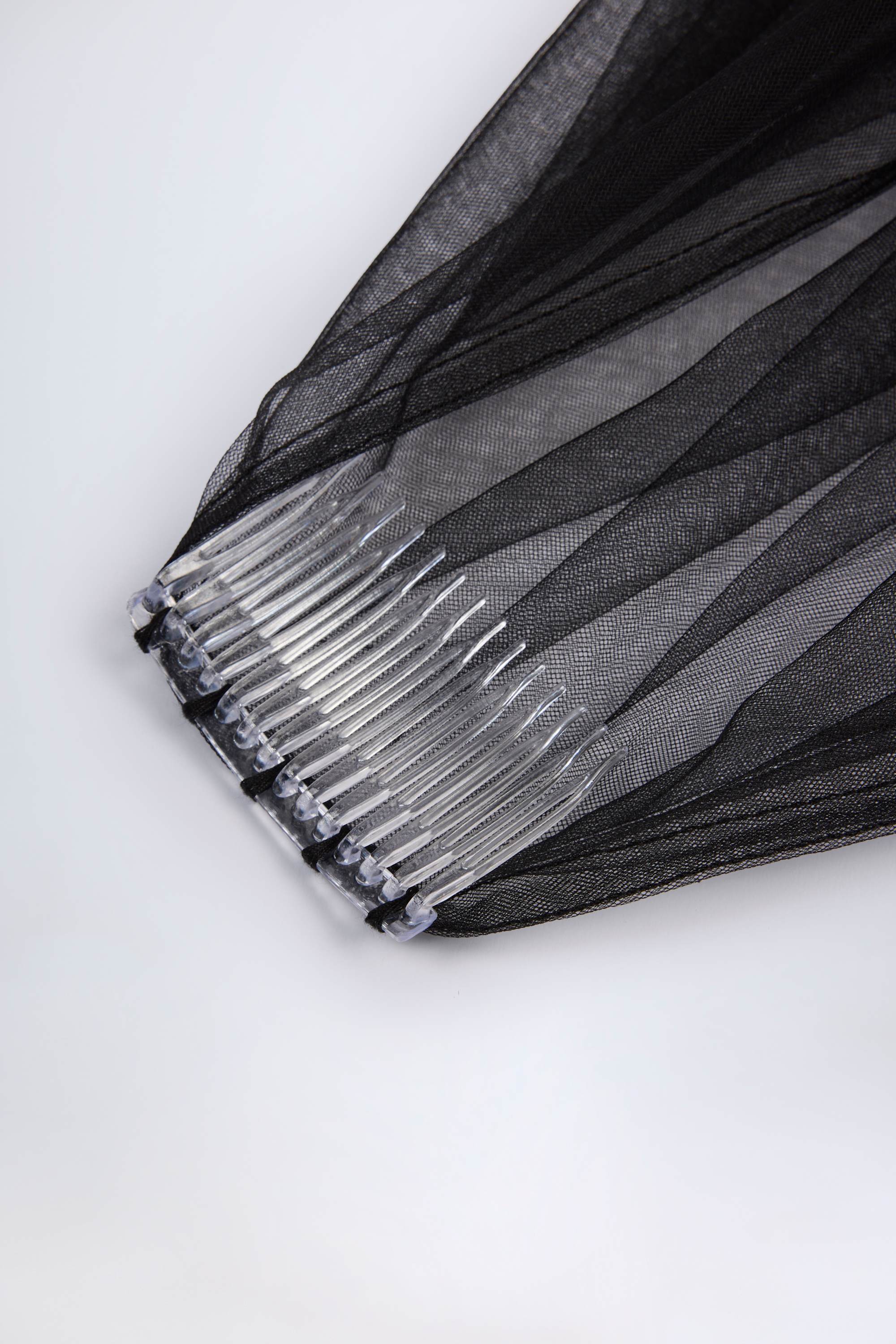 Oh Polly Trixie Voile Dentelle tulle noir taille unique