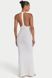 Oh Polly ButterCloud Maxi robe longue coconut stretch