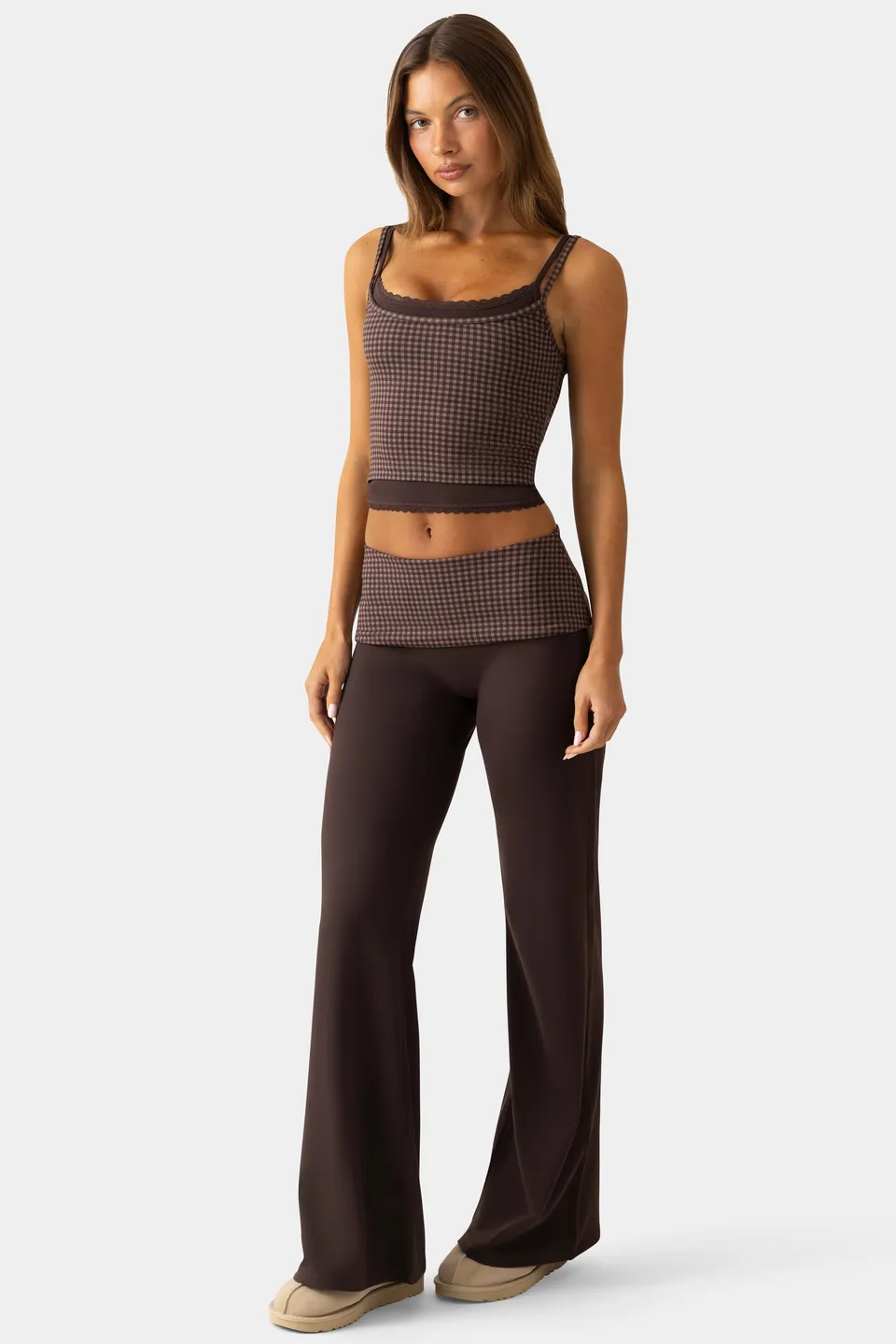 Oh Polly Bo+Tee Soft Active Trousers pantalon Espresso large