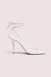 Oh Polly Shoes Sandales Sora 16043 Blanches Talon 10cm
