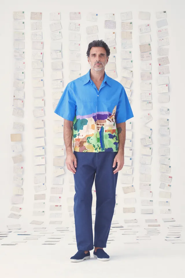 Mii en carte postale Chemise Deba Provence chemise homme