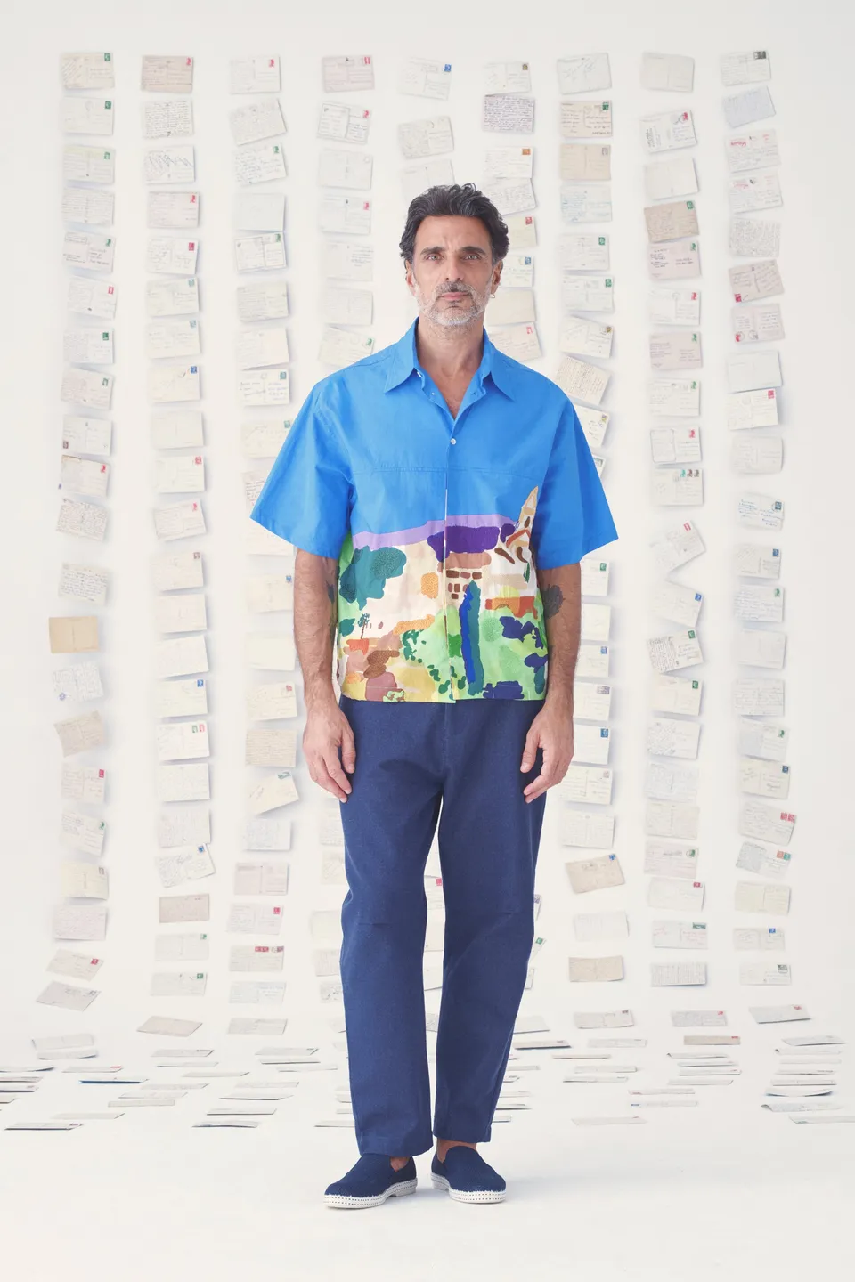 Mii en carte postale Chemise Deba Provence chemise homme