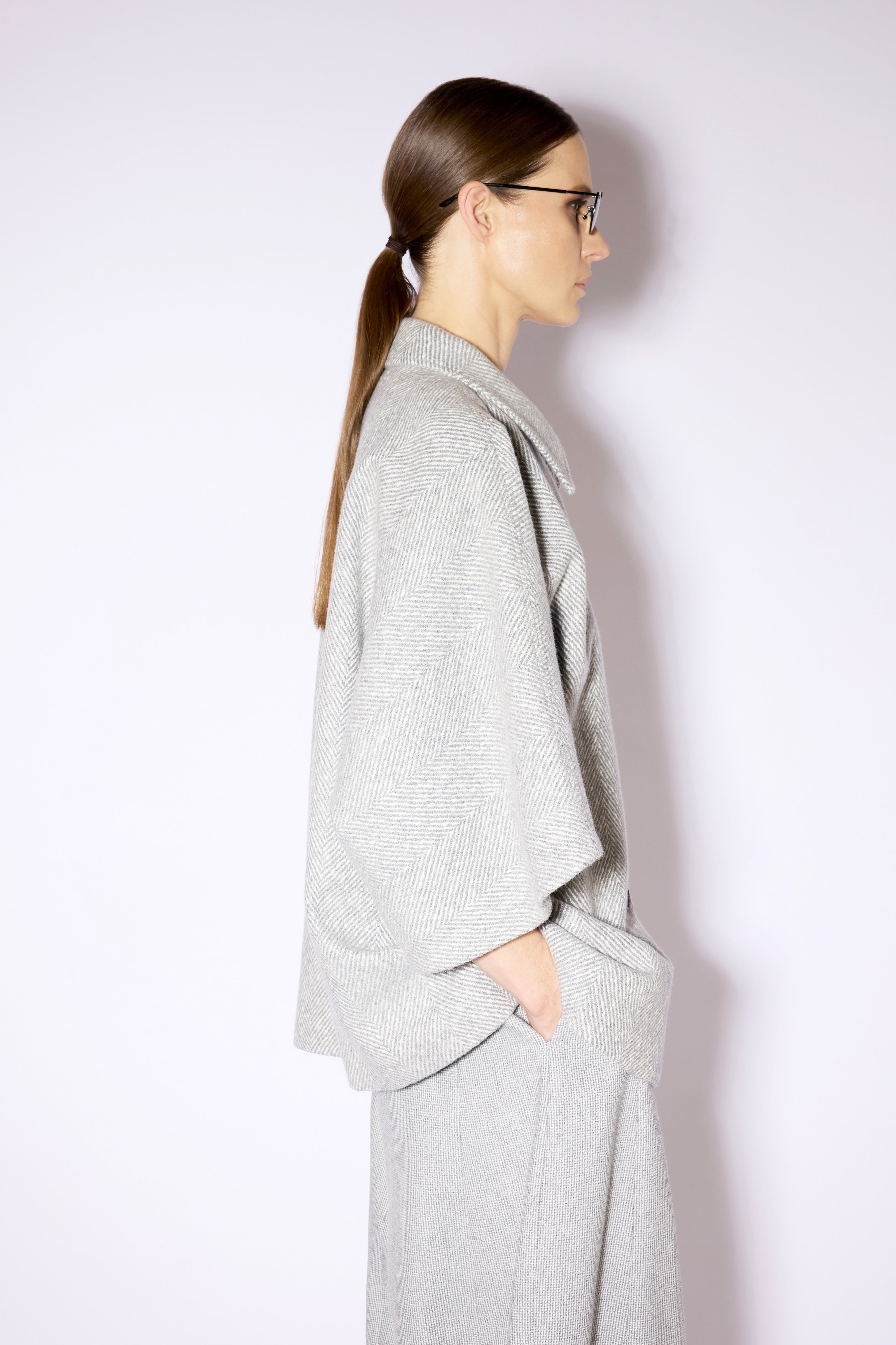 Liviana Conti Marcel veste herringbone 40