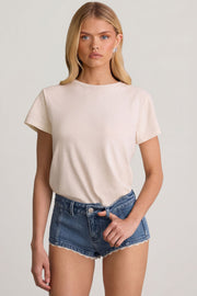 Oh Polly Shorts Mini Short Lanori Bleu Taille Basse