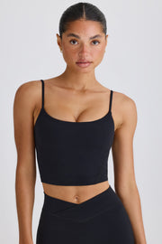 Oh Polly Bo+Tee BT1483 débardeur sport noir brassière