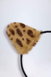 Oh Polly Accessories serre-tête oreilles chat léopard taille unique