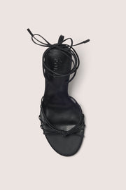 Oh Polly Sora sandale talon lacée noire 10 cm