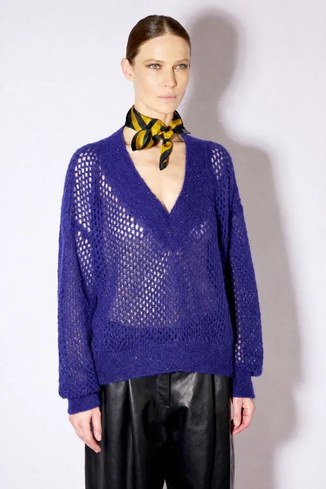 Liviana Conti Maglieria Marion pull Eden XS mohair