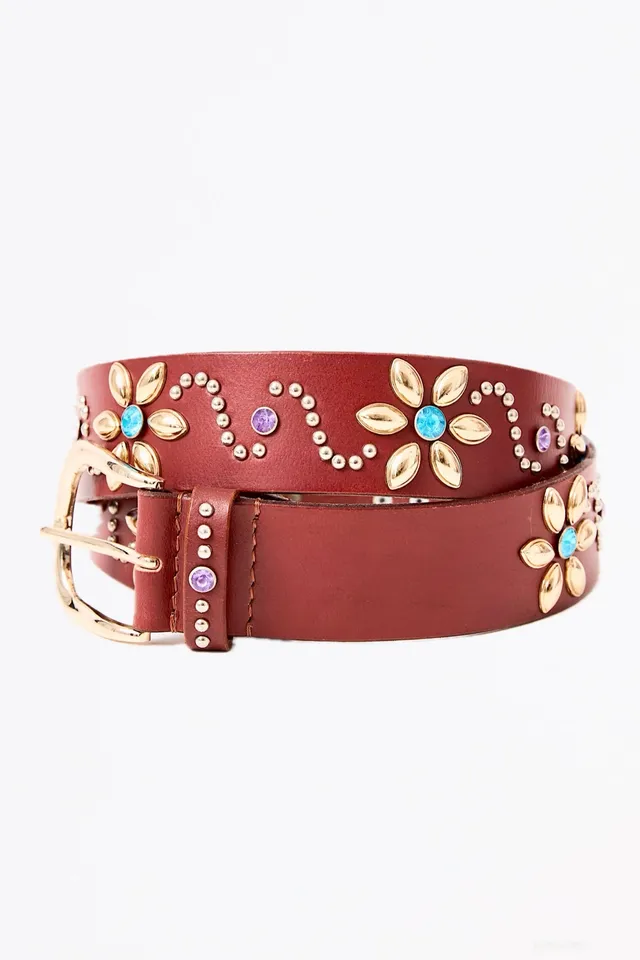 Chicosoleil Iro ceinture femme marron cuir 80-95