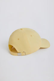Bo+Tee Baseball Camp casquette coton citron brodée réglable