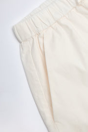 Oh Polly Lariana short coton blanc taille mi-haute