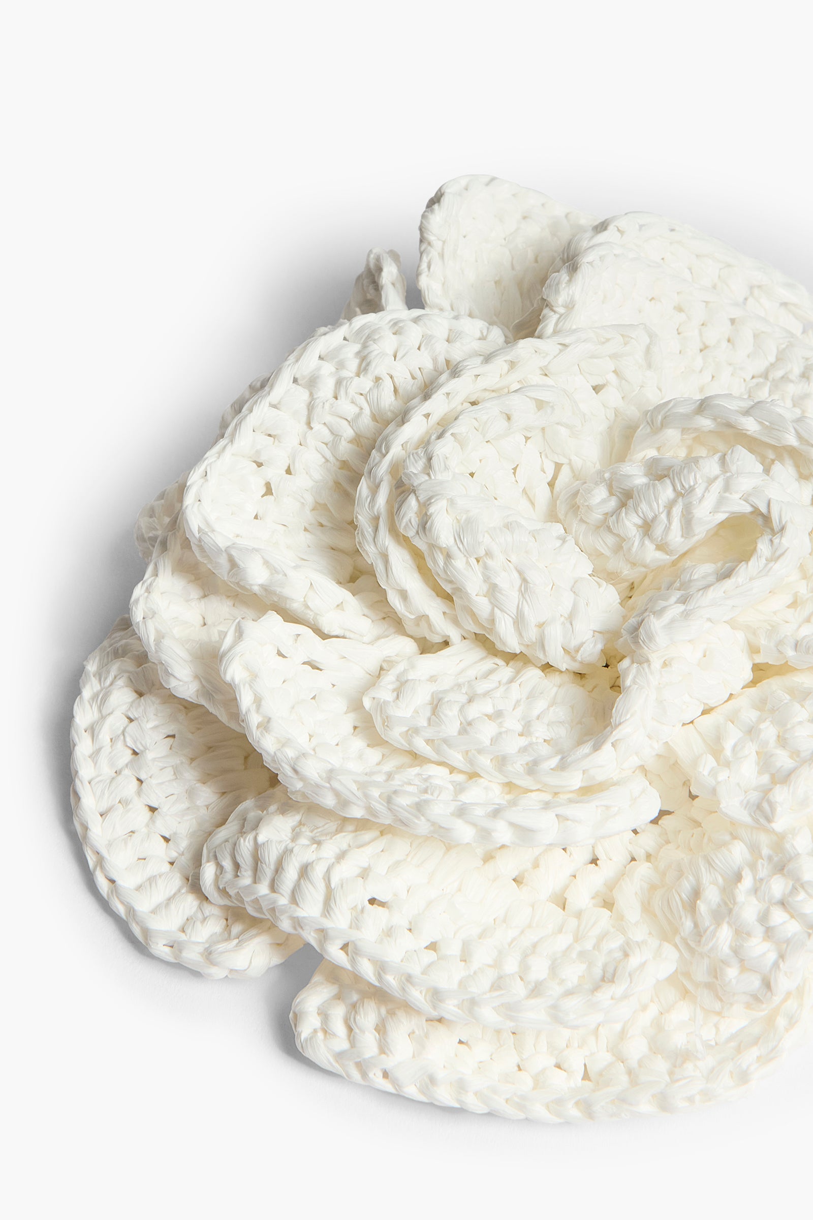 Liviana Conti Bijoux Spilla Clea broche raphia rose naturelle