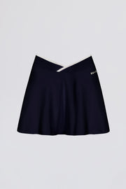 Oh Polly Bo+Tee Crossover jupe-short Midnight stretch