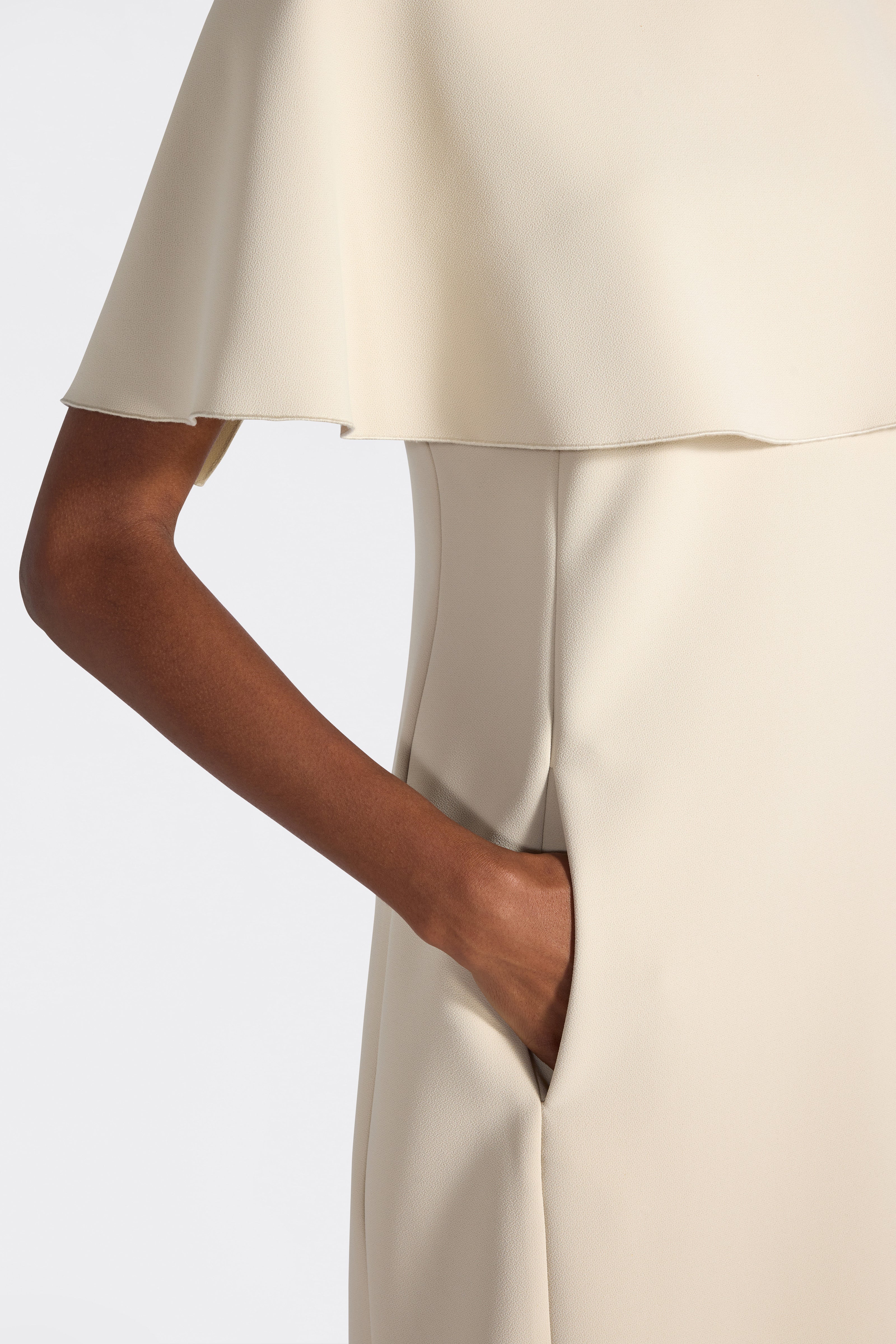 Liviana Conti Nayra robe fourreau cadi alabastro 40