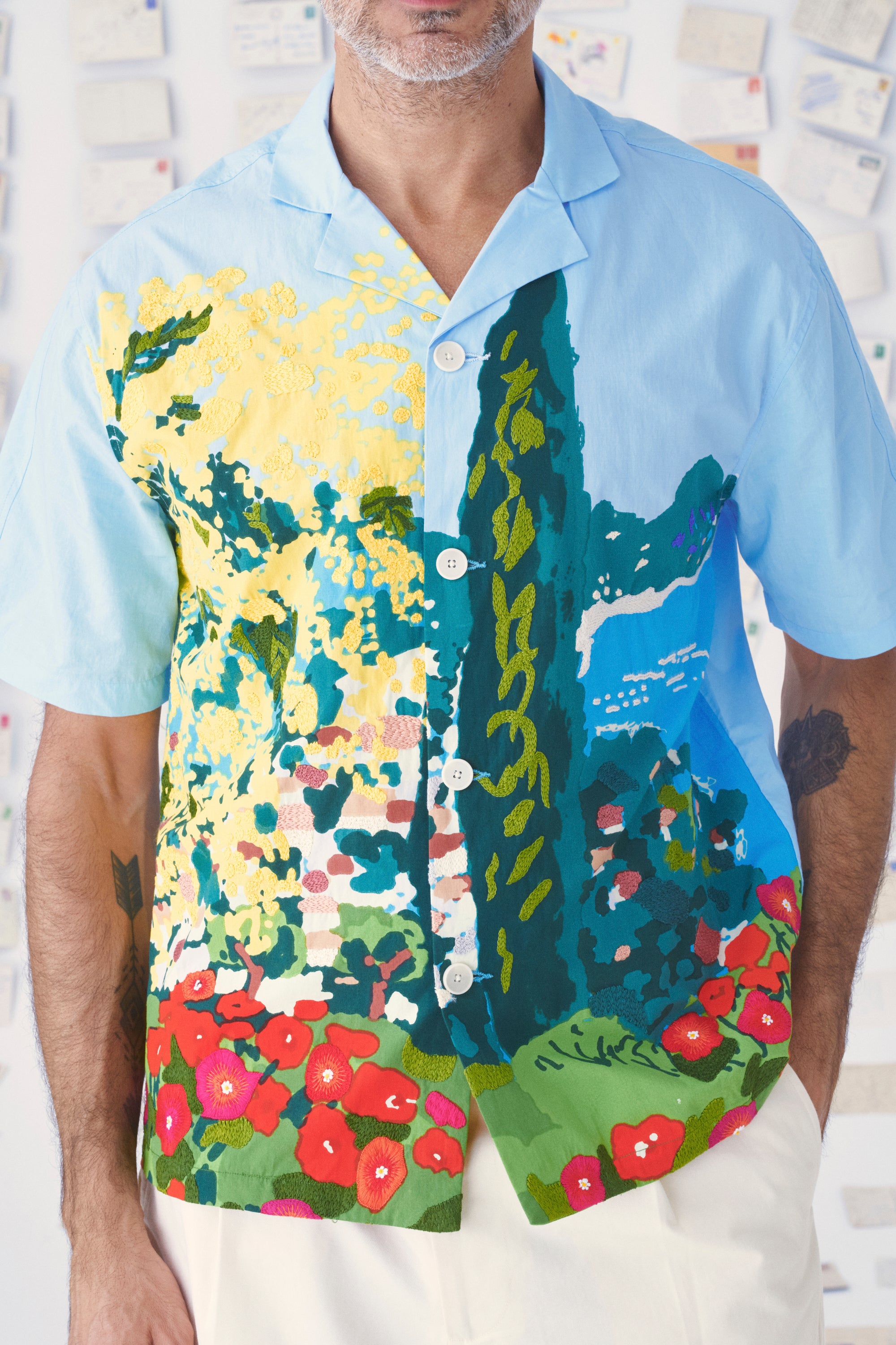 Mii Mii en carte postale Chemise Anthony chemise homme S à XL