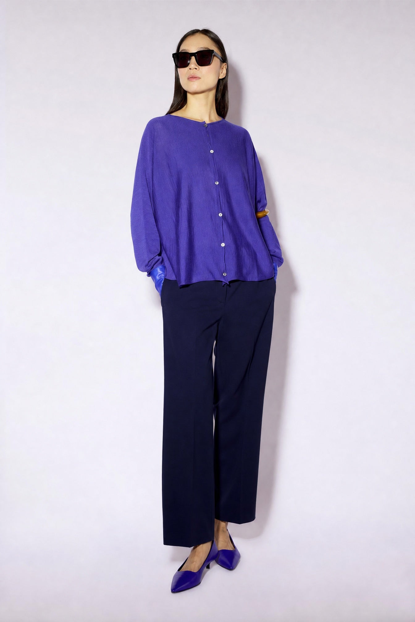 Liviana Conti Jeremy pantalon droit punto milano noir