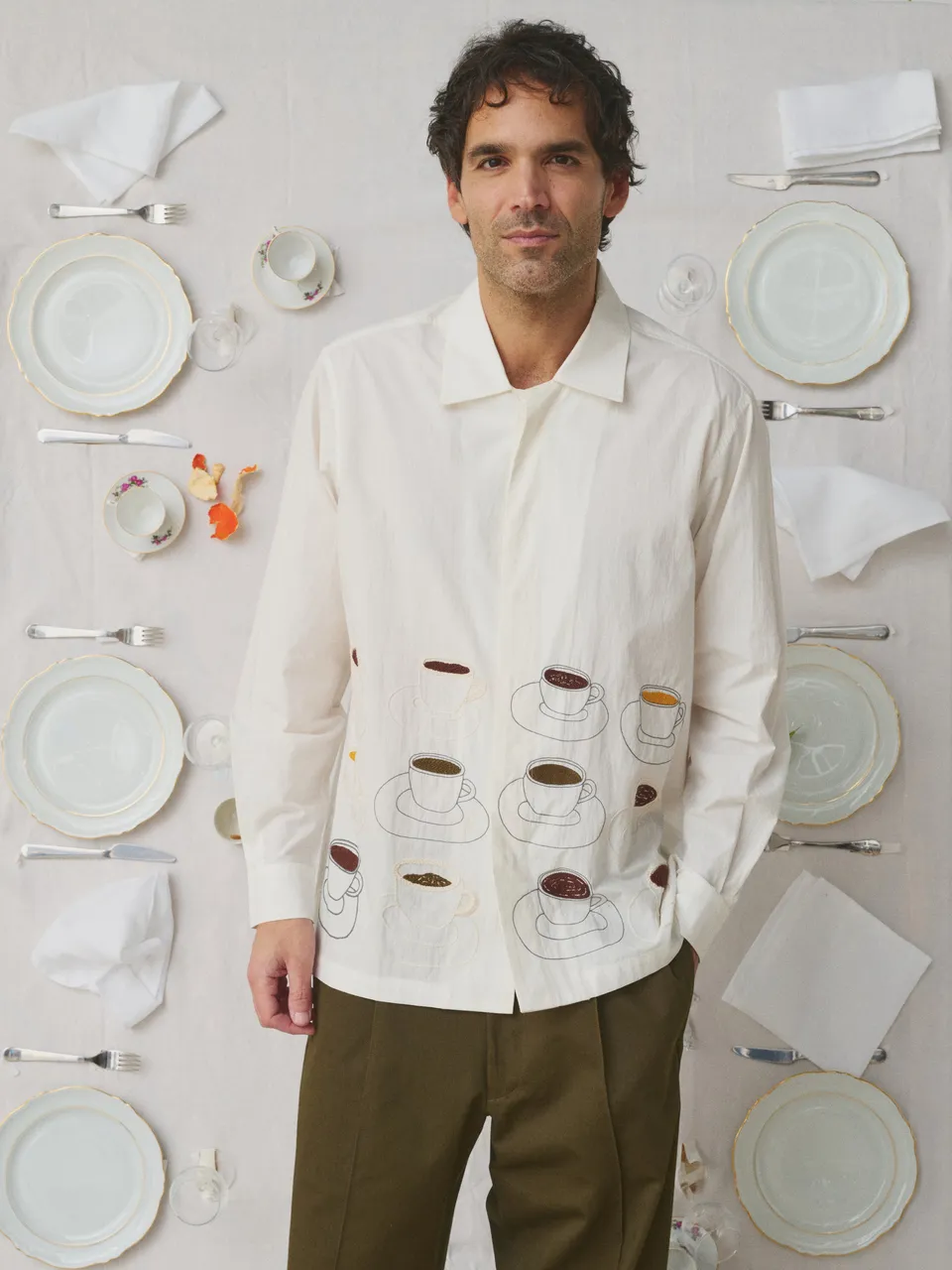 MII Mii à table chemise Eko La Table homme taille S à XL