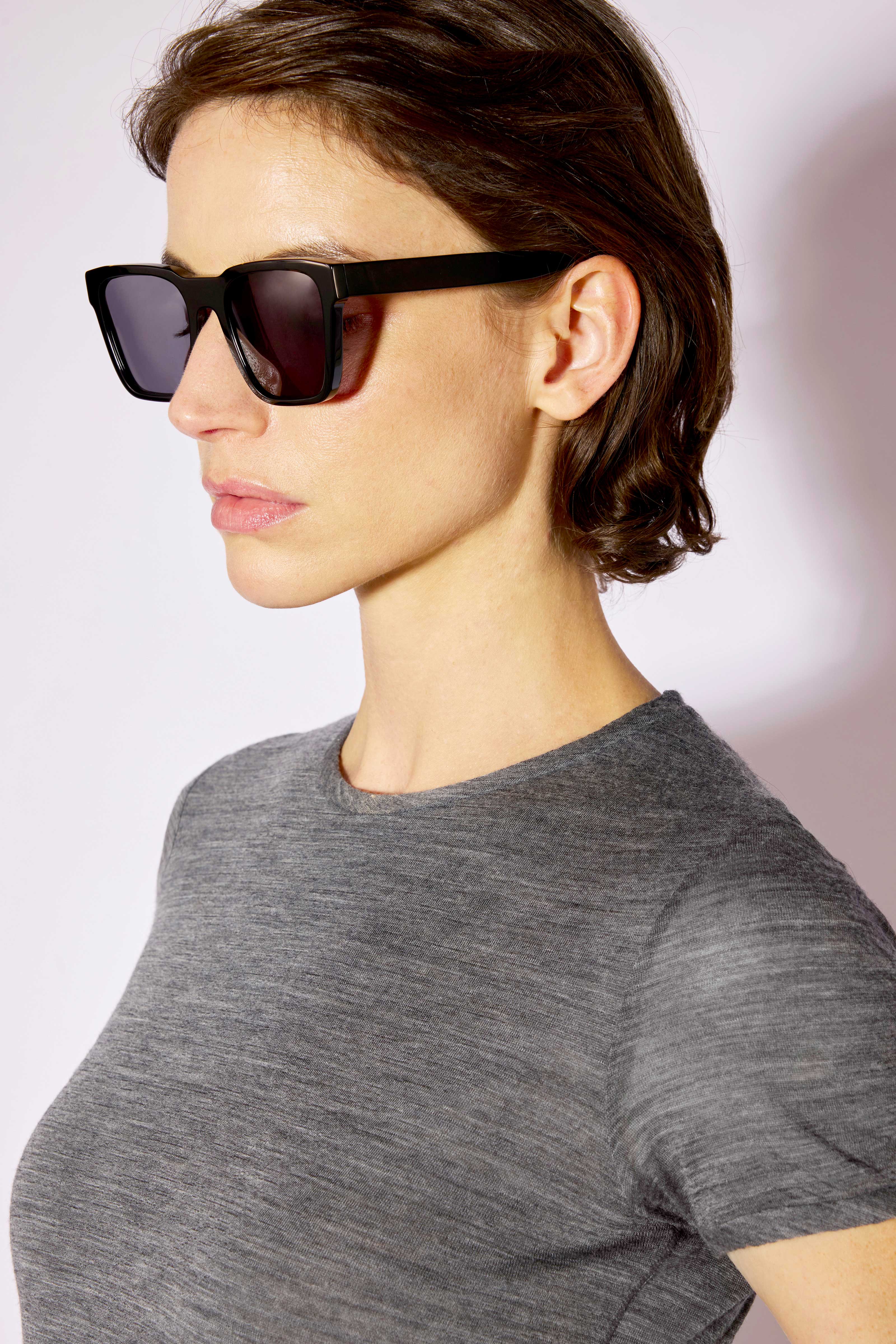 Liviana Conti Nadia t-shirt laine gris mélangé