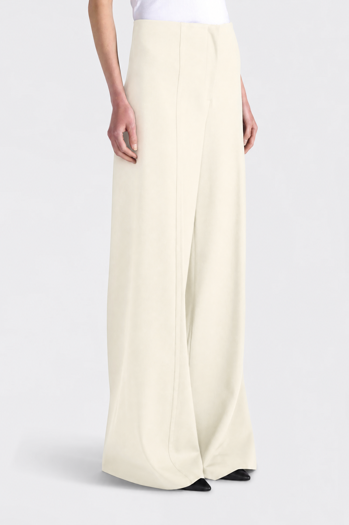 Liviana Conti Eric pantalon palazzo noir punto milano