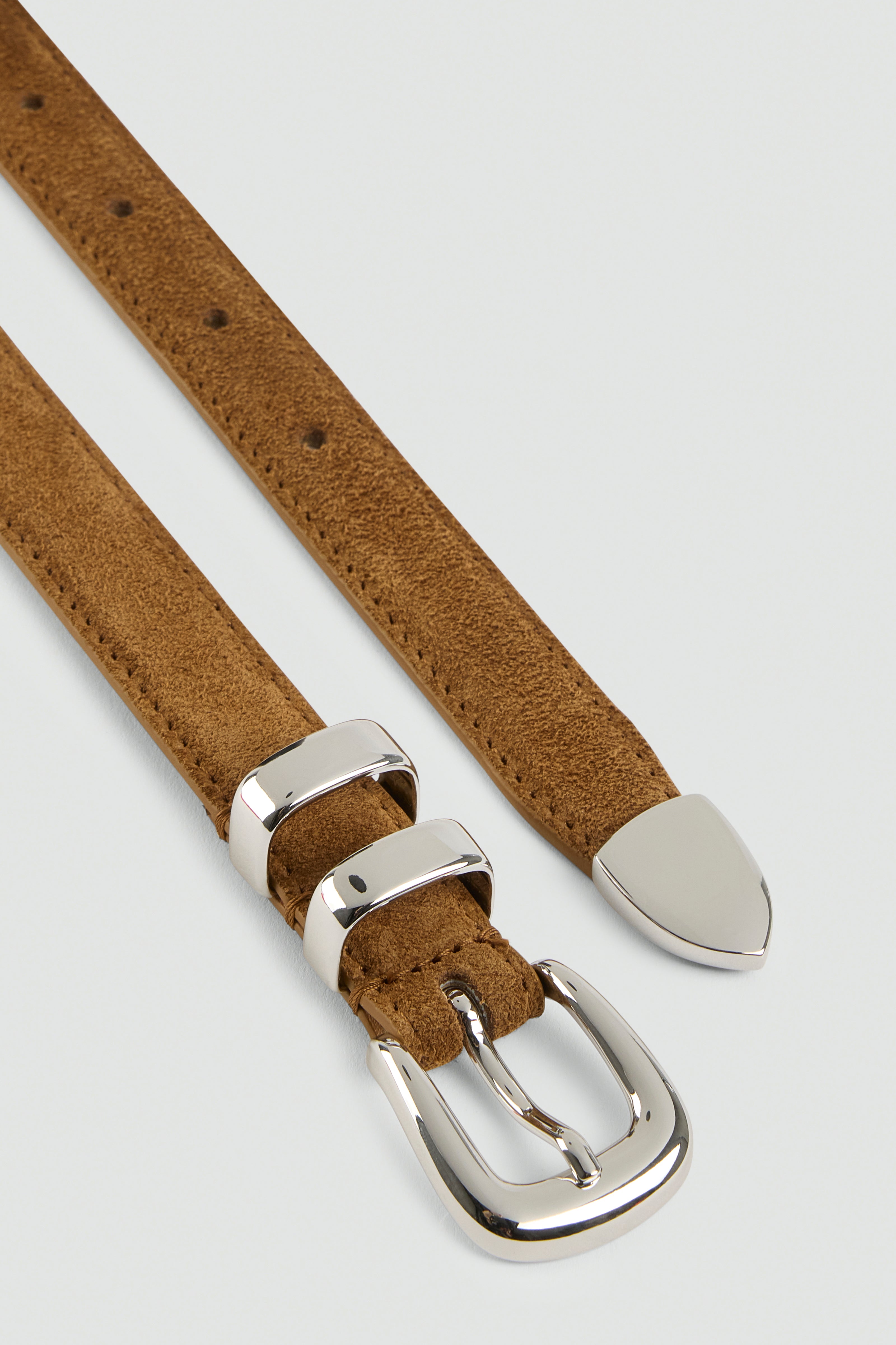Liviana Conti Karen ceinture cuir brandy 2 cm