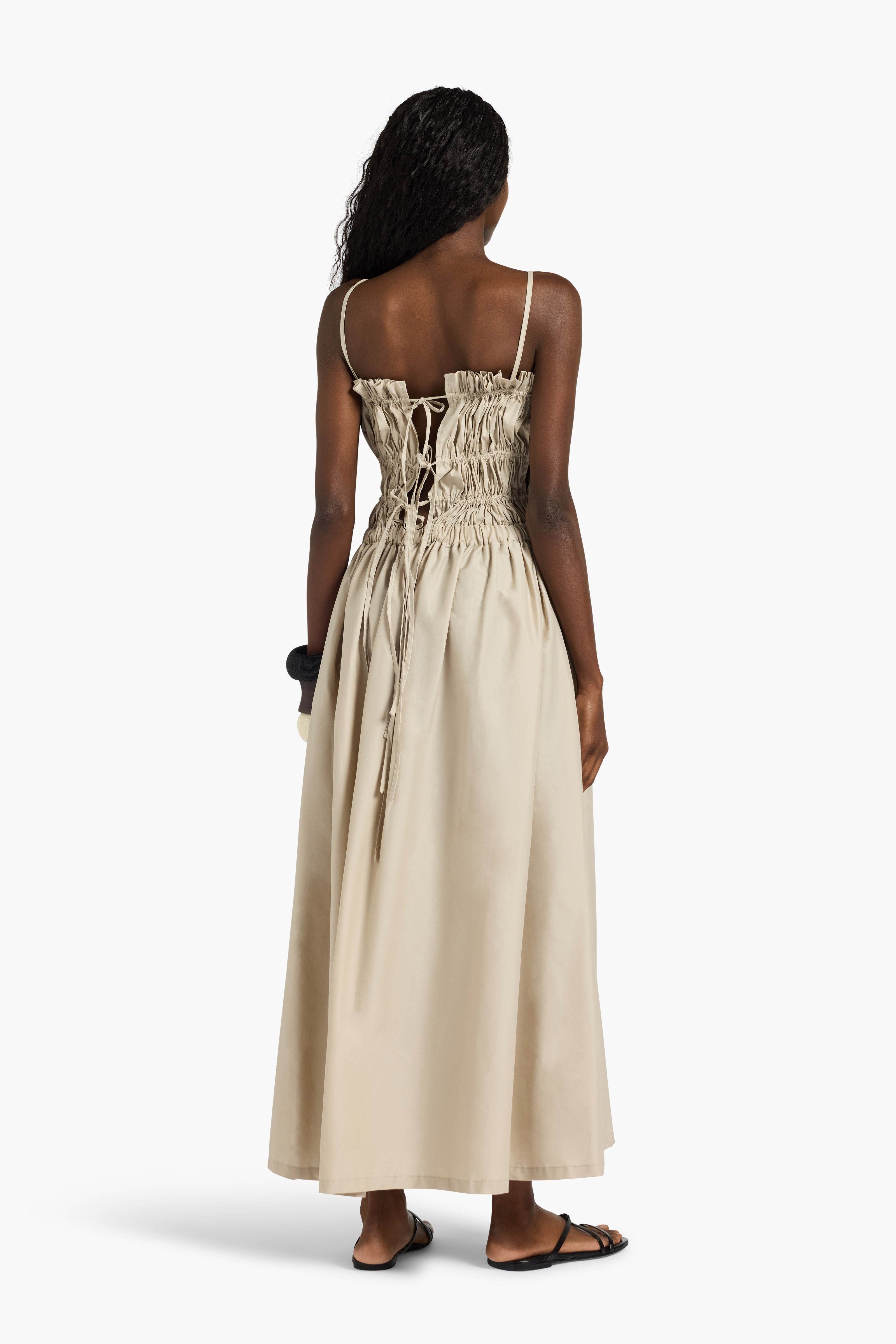 Liviana Conti Shannon robe longue duna évasée