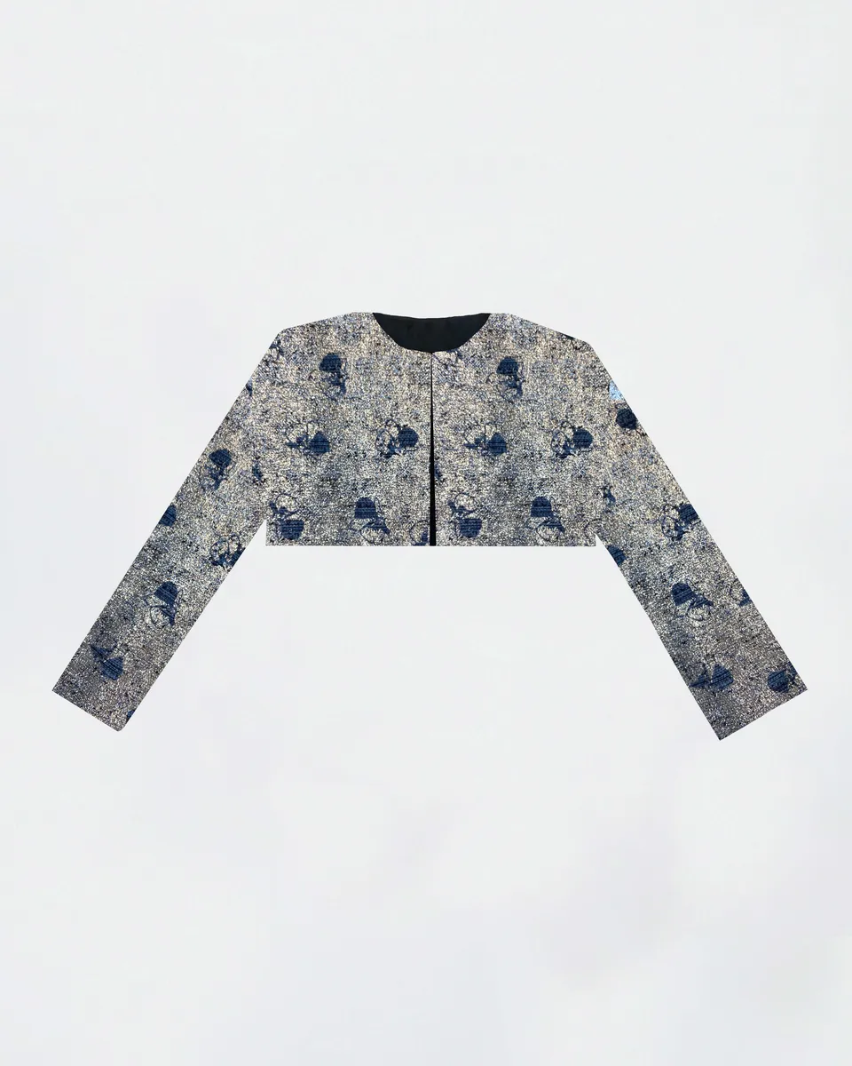 The Ethiquette Louise veste tweed Dali XS