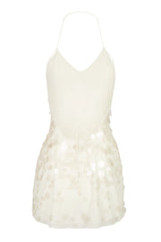 Oh Polly Naya Mini Robe Perle à Sequin Dos Nu