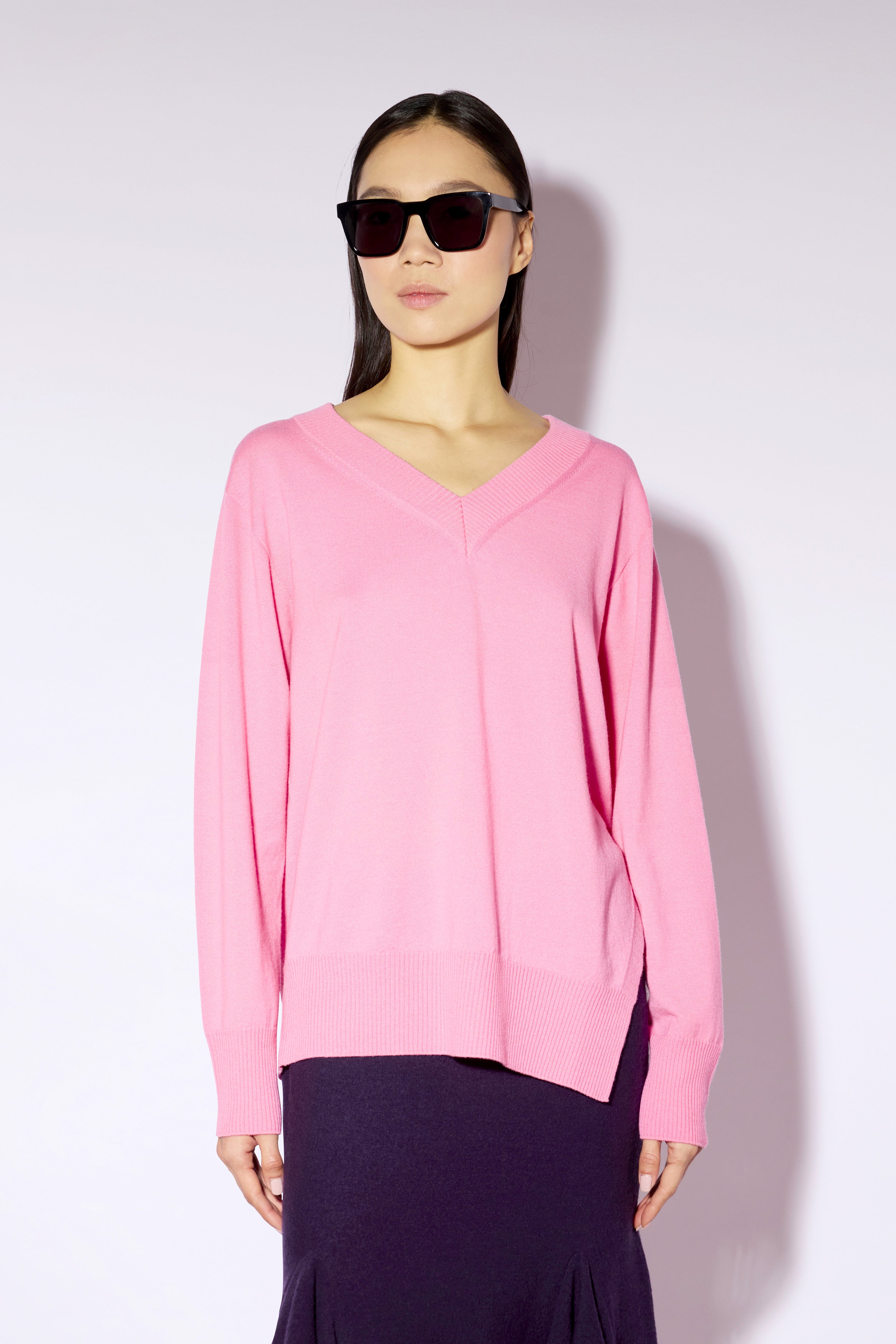 Liviana Conti Blake pull noir M laine mérinos