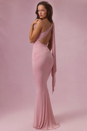 Oh Polly Dresses Robe longue 15786 Annelise Blush Pink jersey