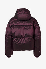 Oh Polly Ski Jacket veste ski bordeaux cropped imperméable