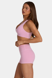 Oh Polly Bo+Tee brassière sport rose bonbon respirante