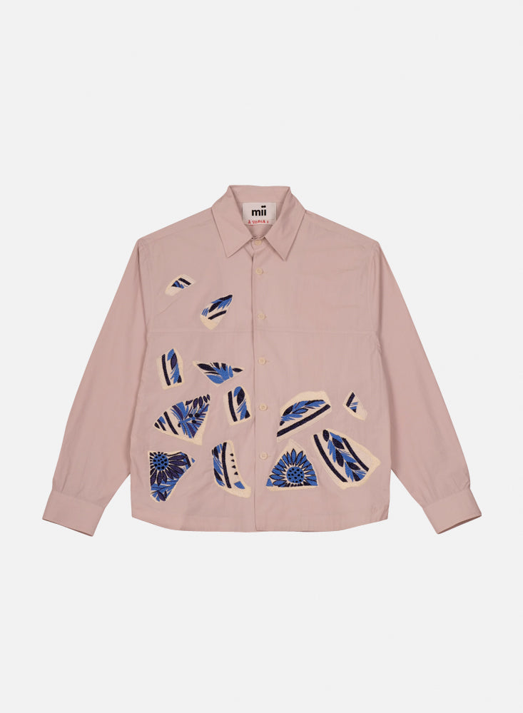 Mii à table Chemise Babu Assiette Cassée chemise homme M à XL