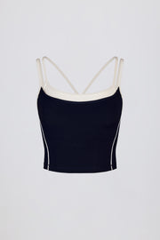 Oh Polly Bo+Tee Soft Active Débardeur Midnight Bretelles
