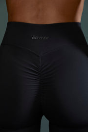 Oh Polly Dedication legging taille haute noir poches